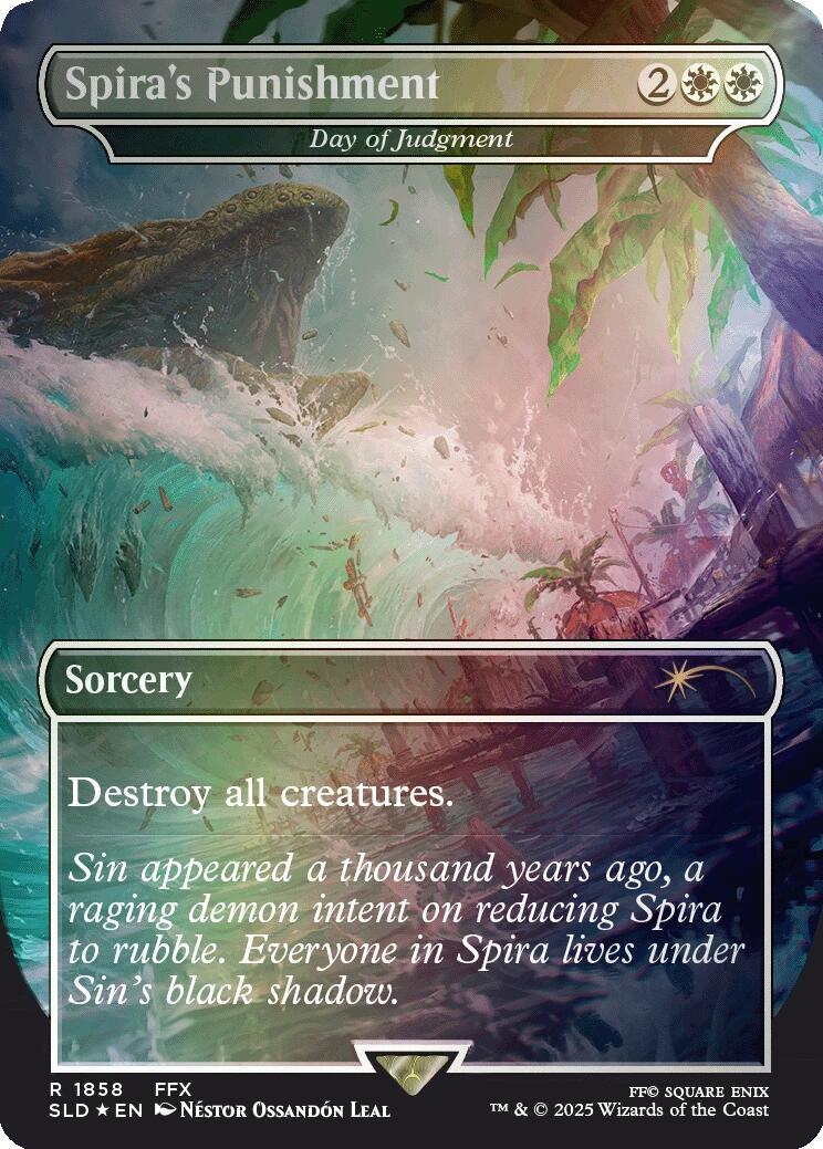 Spira's Punishment - Day of Judgment (Rainbow Foil) [Secret Lair Drop Series] | Clutch Gaming