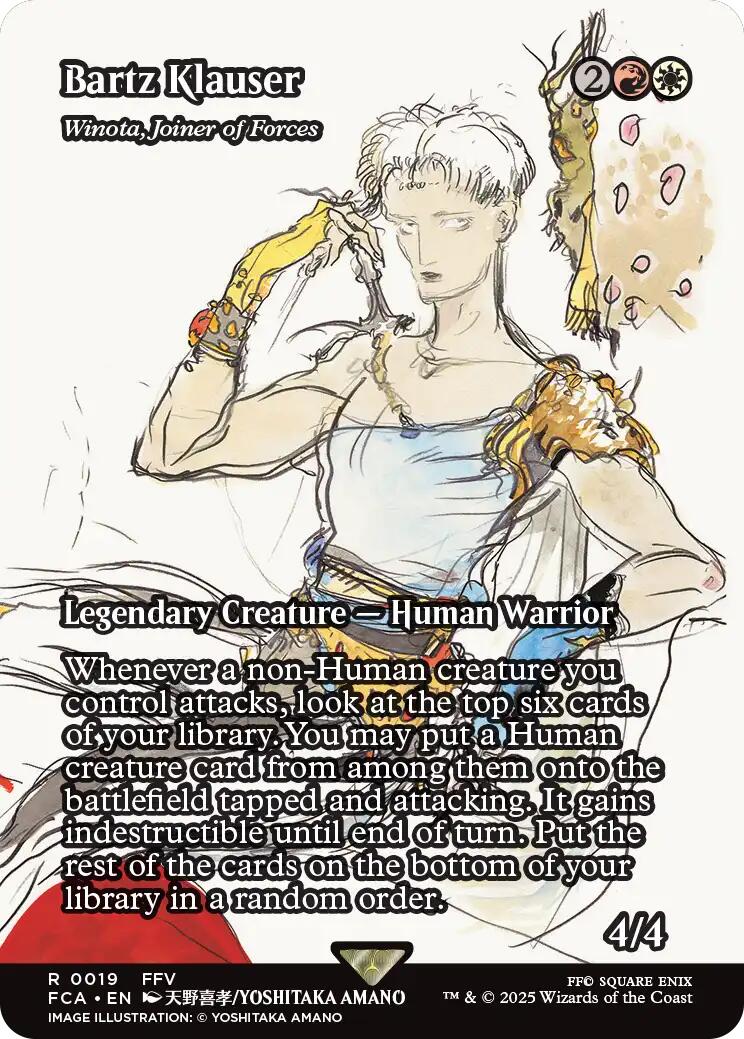 Bartz Klauser - Winota, Joiner of Forces (Showcase) [FINAL FANTASY : Through the Ages] | Clutch Gaming