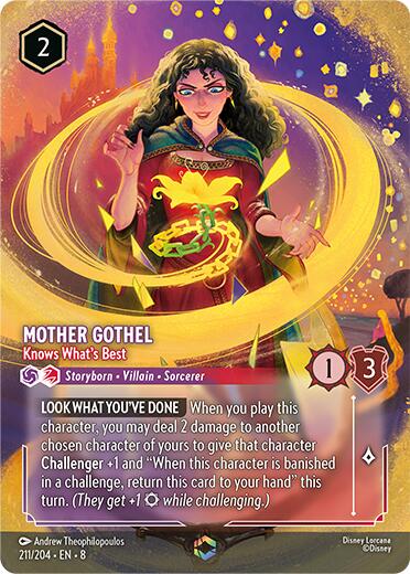 Mother Gothel - Knows What's Best (Enchanted) (211/204) [Reign of Jafar] | Clutch Gaming