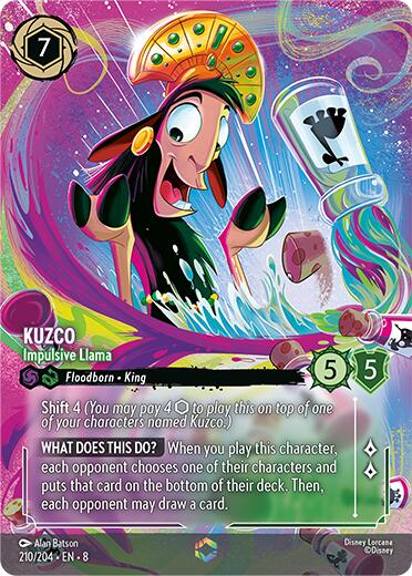 Kuzco - Impulsive Llama (Enchanted) (210/204) [Reign of Jafar] | Clutch Gaming