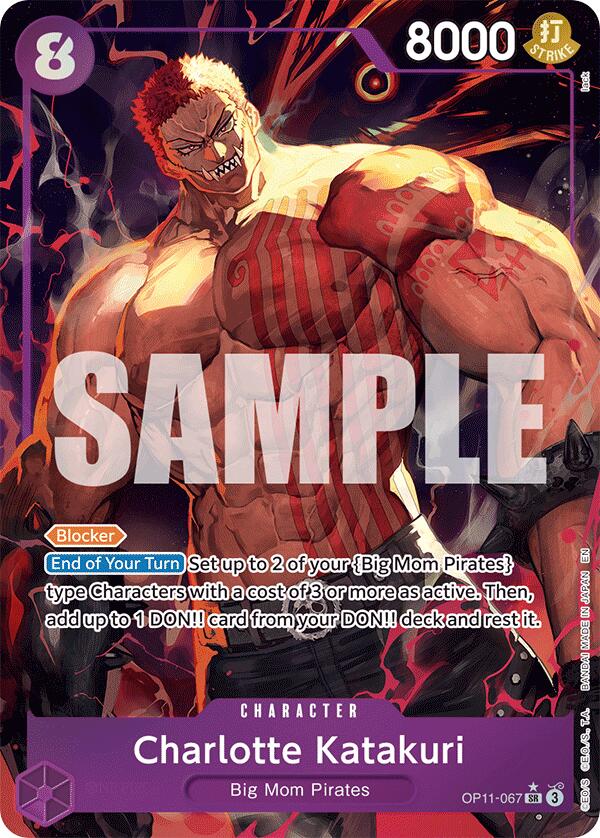 Charlotte Katakuri (067) (Alternate Art) [A Fist of Divine Speed] | Clutch Gaming