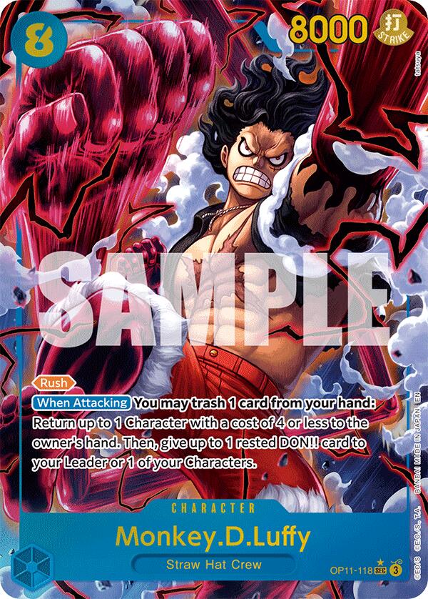 Monkey.D.Luffy (118) (Alternate Art) [A Fist of Divine Speed] | Clutch Gaming