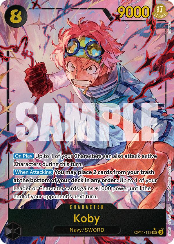 Koby (119) (Alternate Art) [A Fist of Divine Speed] | Clutch Gaming