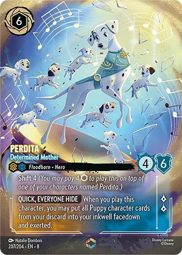 Perdita - Determined Mother (Enchanted) (207/204) [Reign of Jafar] | Clutch Gaming