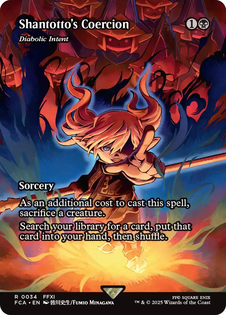 Shantotto's Coercion - Diabolic Intent (Showcase) [FINAL FANTASY : Through the Ages] | Clutch Gaming