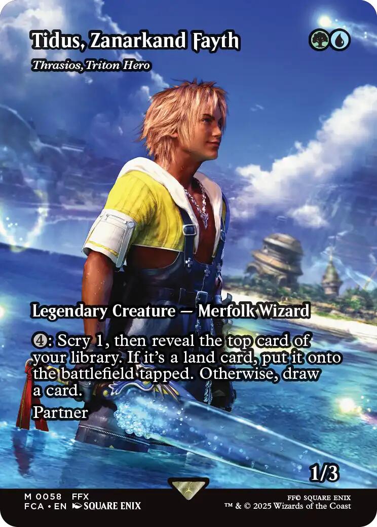 Tidus, Zanarkand Fayth - Thrasios, Triton Hero (Showcase) [FINAL FANTASY : Through the Ages] | Clutch Gaming