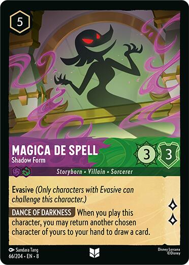 Magica De Spell - Shadow Form (66/204) [Reign of Jafar] | Clutch Gaming