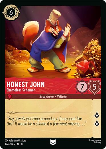 Honest John - Shameless Schemer (122/204) [Reign of Jafar] | Clutch Gaming