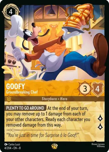 Goofy - Groundbreaking Chef (4/204) [Reign of Jafar] | Clutch Gaming