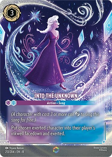 Into the Unknown - Enchanted (213/204) [Reign of Jafar] | Clutch Gaming