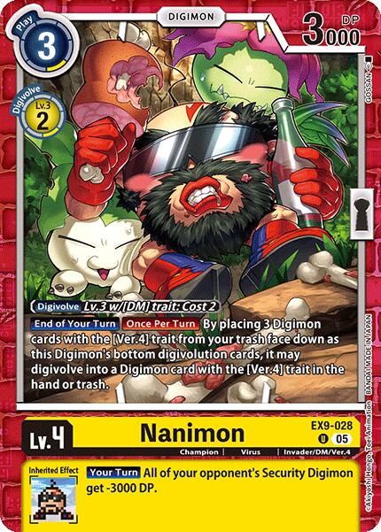 Nanimon [EX9-028] [Versus Monsters] | Clutch Gaming