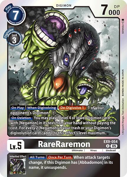 RareRaremon [EX9-054] [Versus Monsters] | Clutch Gaming