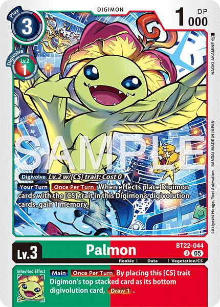 Palmon [BT22-044] [Cyber Eden] | Clutch Gaming