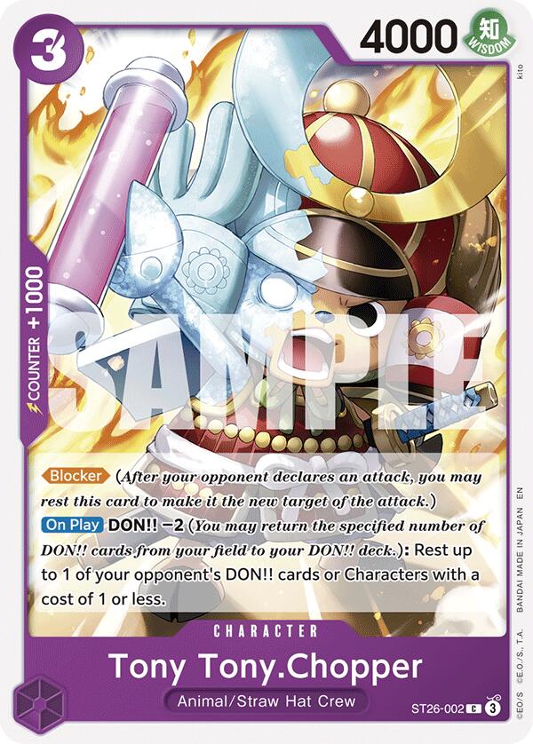 Tony Tony.Chopper [Starter Deck: Purple/Black Monkey.D.Luffy] | Clutch Gaming