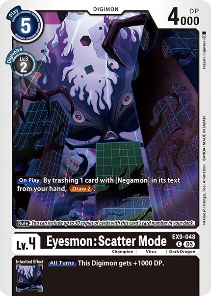 Eyesmon: Scatter Mode [EX9-048] [Versus Monsters] | Clutch Gaming
