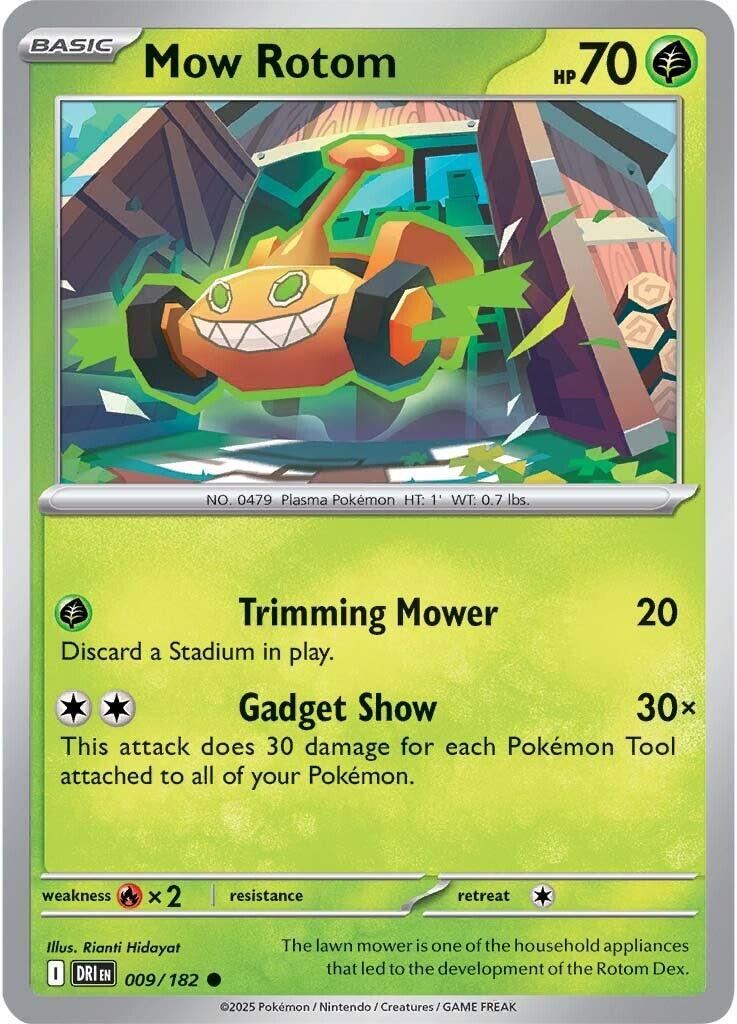 Mow Rotom (009/182) [Scarlet & Violet: Destined Rivals] | Clutch Gaming