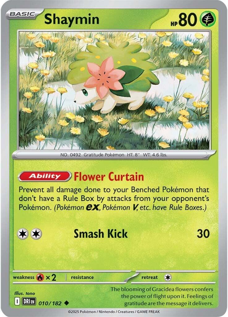 Shaymin (010/182) [Scarlet & Violet: Destined Rivals] | Clutch Gaming