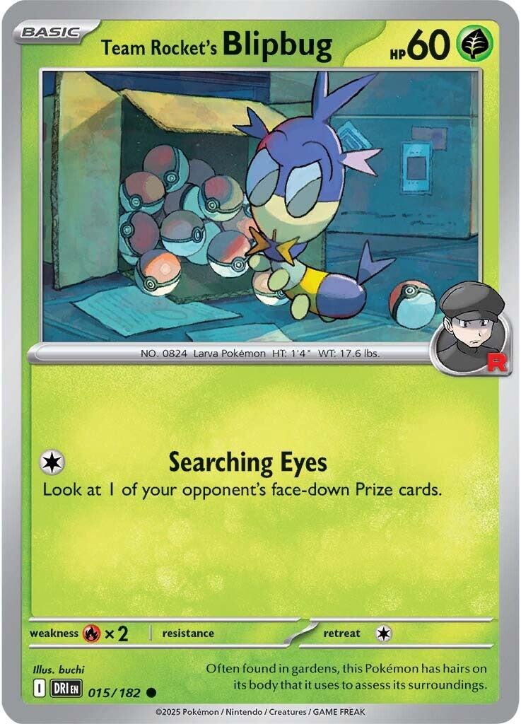 Team Rocket's Blipbug (015/182) [Scarlet & Violet: Destined Rivals] | Clutch Gaming