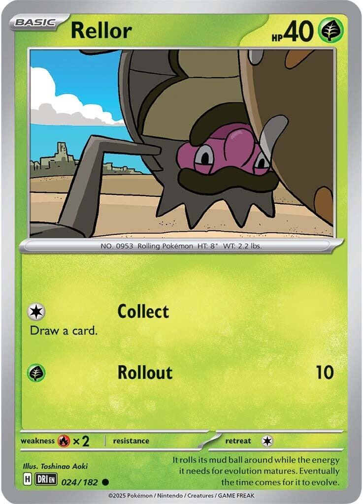 Rellor (024/182) [Scarlet & Violet: Destined Rivals] | Clutch Gaming