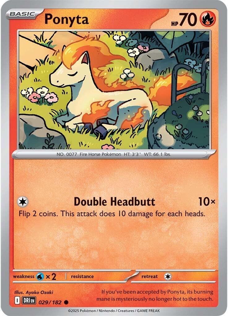 Ponyta (029/182) [Scarlet & Violet: Destined Rivals] | Clutch Gaming