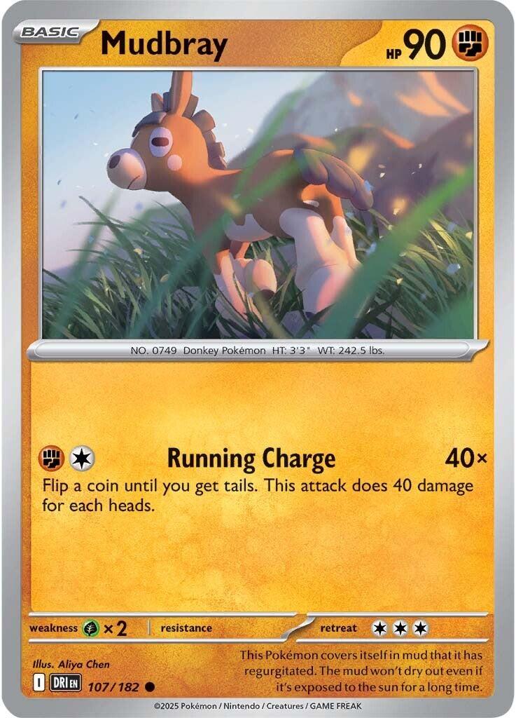 Mudbray (107/182) [Scarlet & Violet: Destined Rivals] | Clutch Gaming