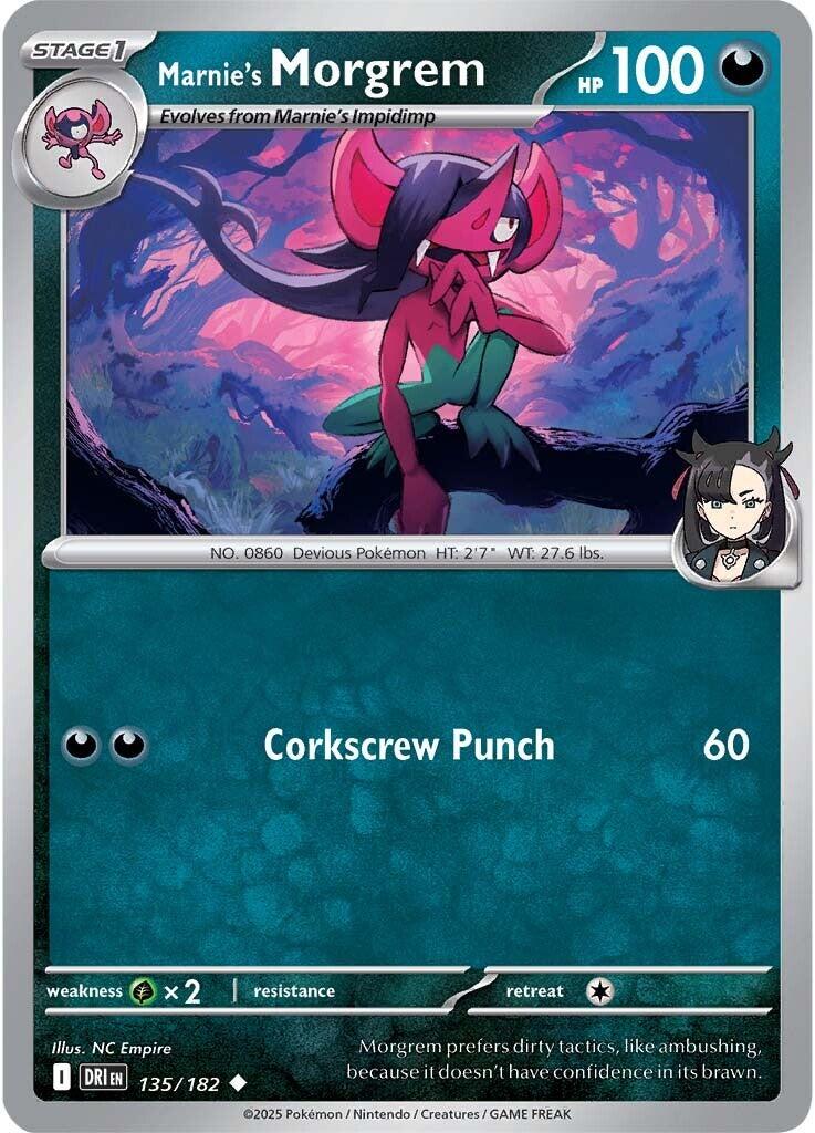 Marnie's Morgrem (135/182) [Scarlet & Violet: Destined Rivals] | Clutch Gaming