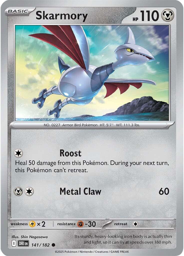 Skarmory (141/182) [Scarlet & Violet: Destined Rivals] | Clutch Gaming