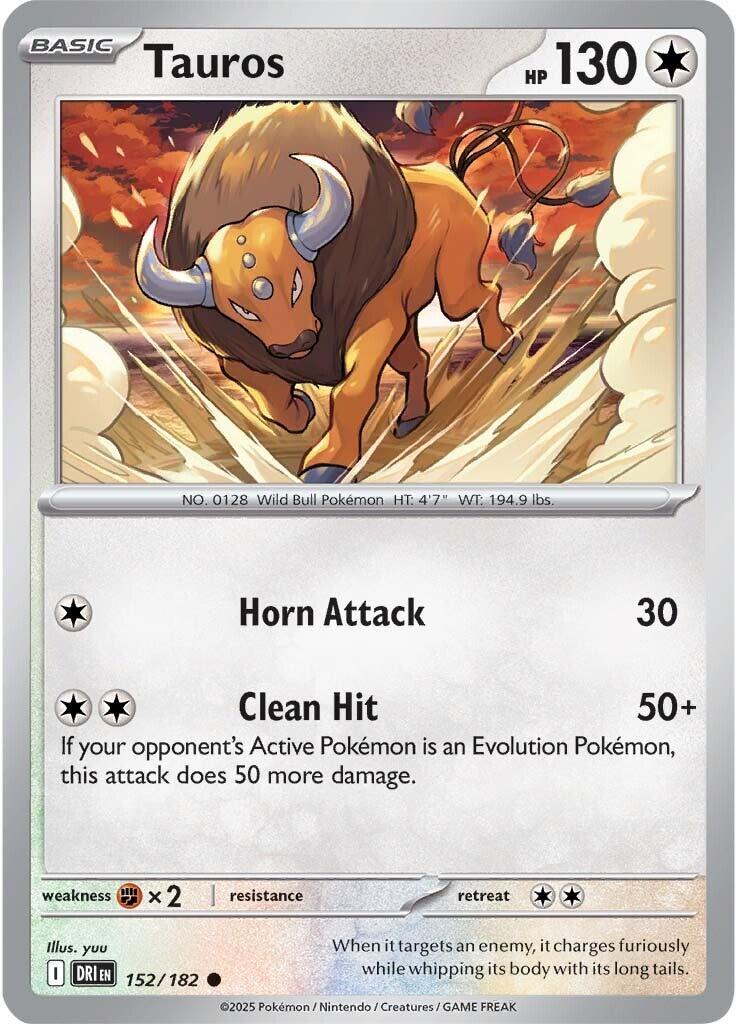 Tauros (152/182) [Scarlet & Violet: Destined Rivals] | Clutch Gaming