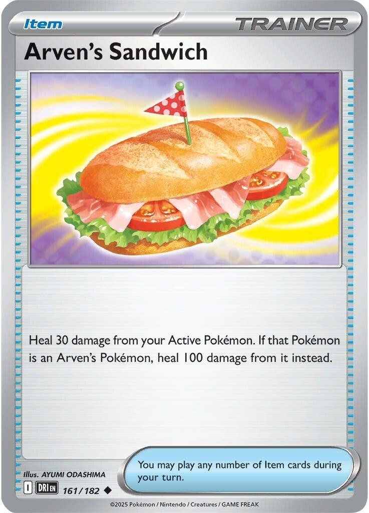 Arven's Sandwich (161/182) [Scarlet & Violet: Destined Rivals] | Clutch Gaming