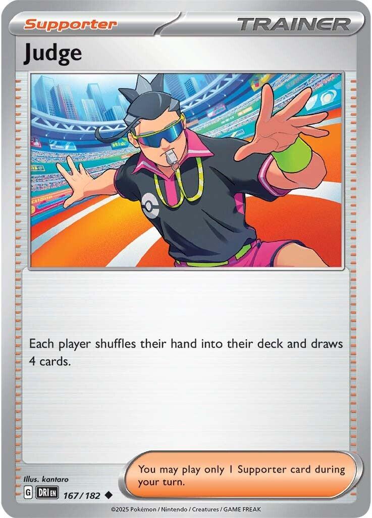 Judge (167/182) [Scarlet & Violet: Destined Rivals] | Clutch Gaming