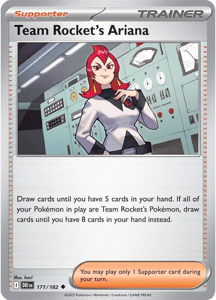 Team Rocket's Ariana (171/182) [Scarlet & Violet: Destined Rivals] | Clutch Gaming