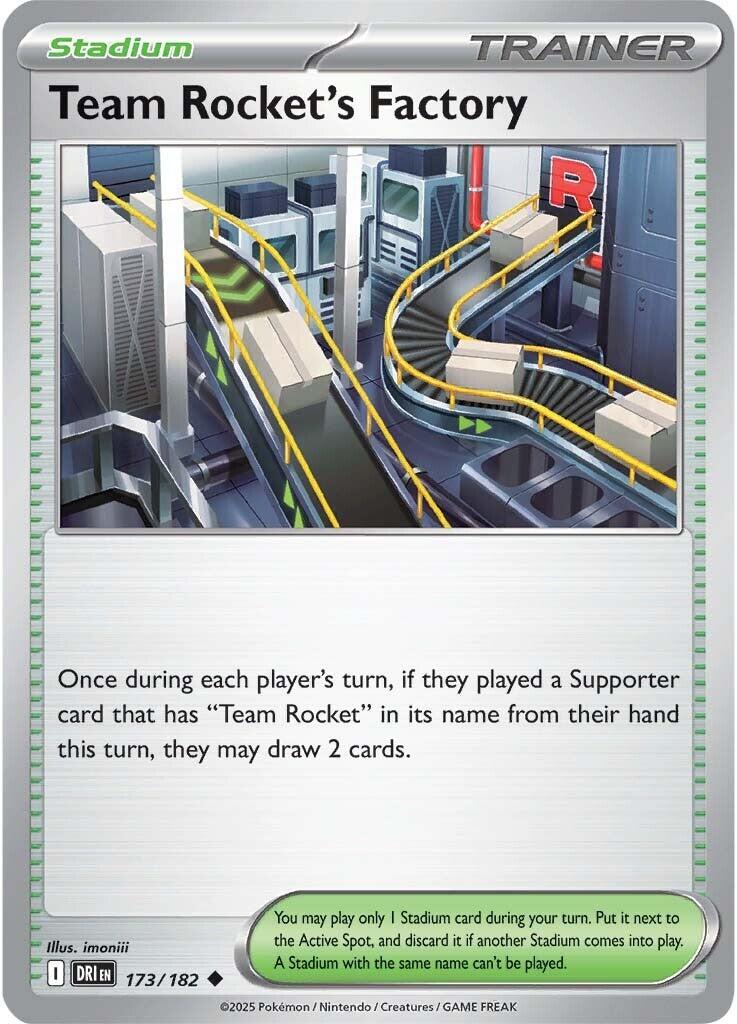 Team Rocket's Factory (173/182) [Scarlet & Violet: Destined Rivals] | Clutch Gaming