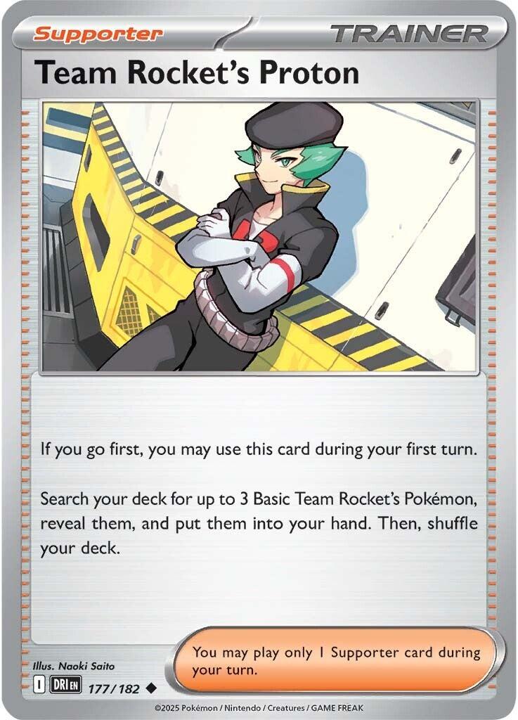 Team Rocket's Proton (177/182) [Scarlet & Violet: Destined Rivals] | Clutch Gaming