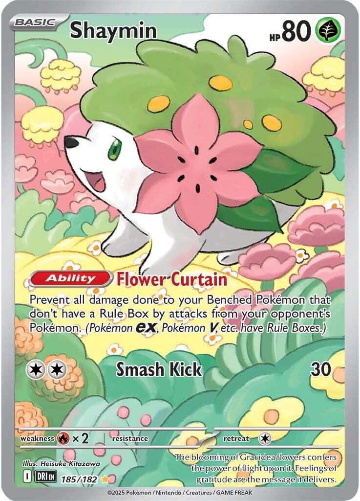 Shaymin (185/182) [Scarlet & Violet: Destined Rivals] | Clutch Gaming