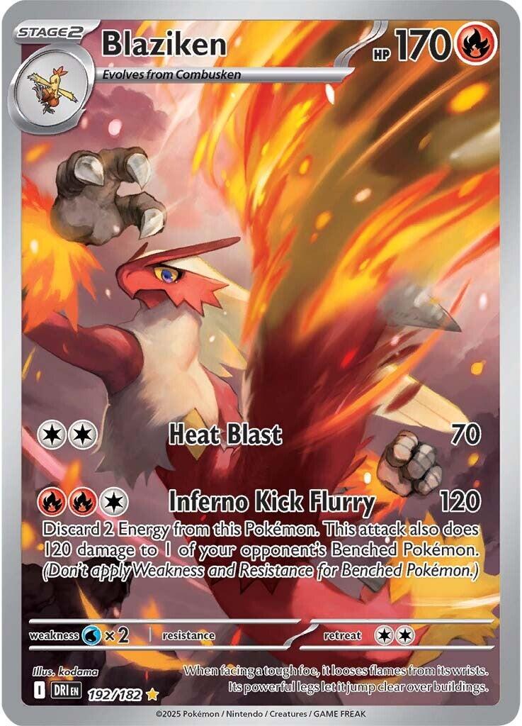 Blaziken (192/182) [Scarlet & Violet: Destined Rivals] | Clutch Gaming