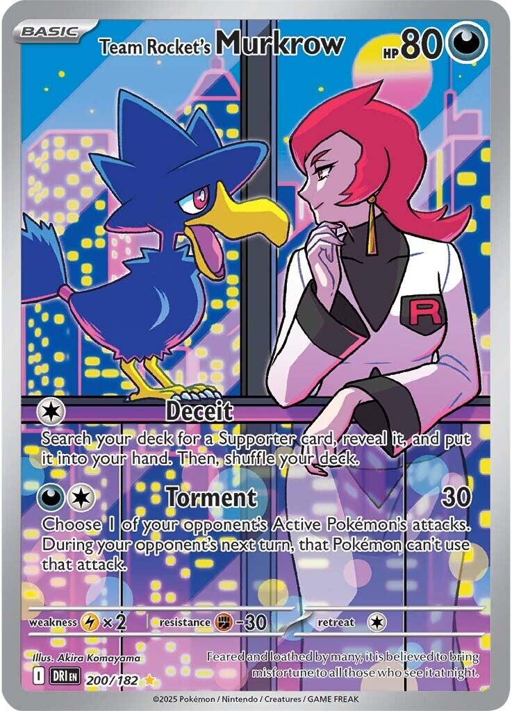 Team Rocket's Murkrow (200/182) [Scarlet & Violet: Destined Rivals] | Clutch Gaming
