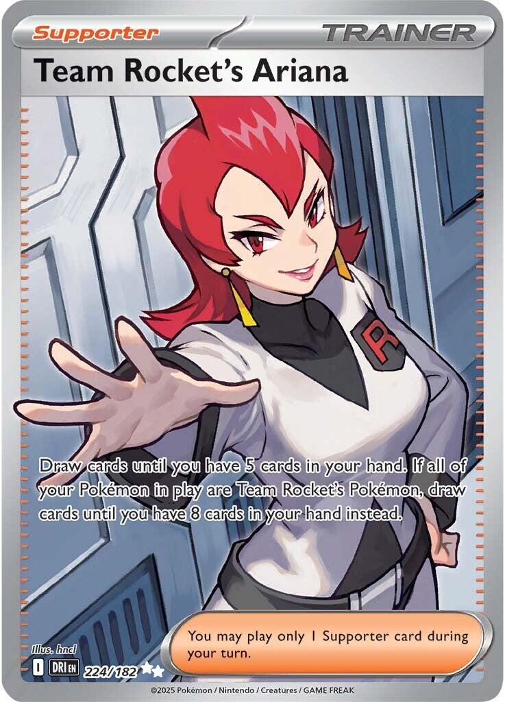 Team Rocket's Ariana (224/182) [Scarlet & Violet: Destined Rivals] | Clutch Gaming