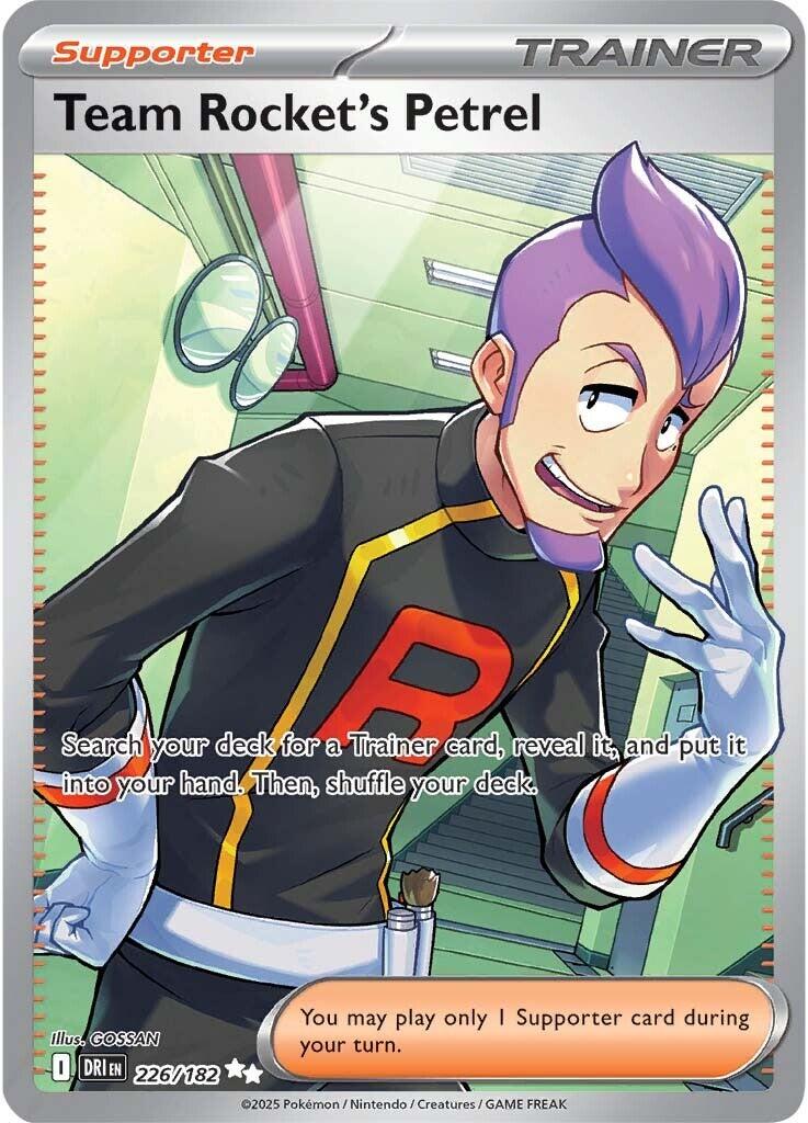 Team Rocket's Petrel (226/182) [Scarlet & Violet: Destined Rivals] | Clutch Gaming