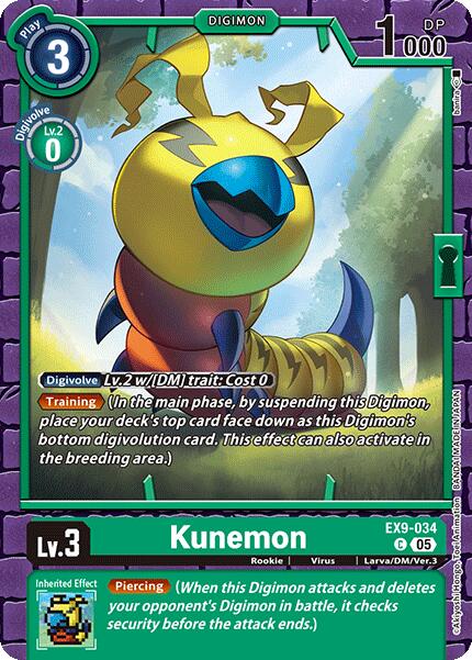 Kunemon [EX9-034] [Versus Monsters] | Clutch Gaming