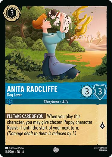 Anita Radcliffe - Dog Lover (155/204) [Reign of Jafar] | Clutch Gaming