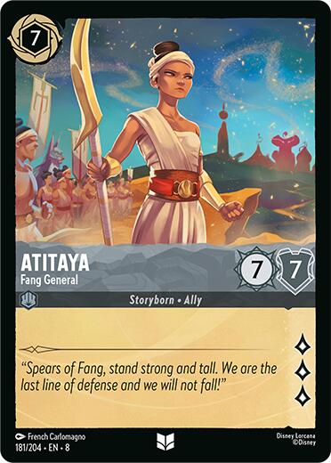 Atitaya - Fang General (181/204) [Reign of Jafar] | Clutch Gaming