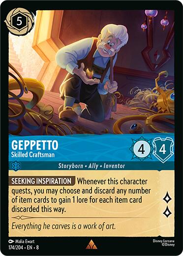 Geppetto – Skilled Craftsman (174/204) [Reign of Jafar] | Clutch Gaming