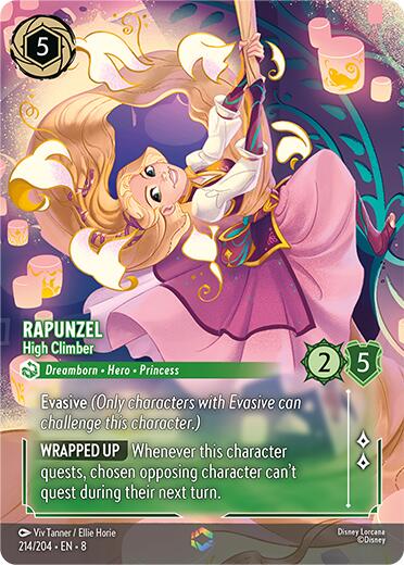 Rapunzel - High Climber (Enchanted) (214/204) [Reign of Jafar] | Clutch Gaming