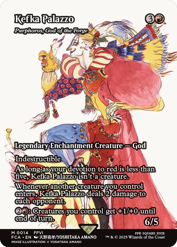 Kefka Palazzo - Purphoros, God of the Forge (Showcase) [FINAL FANTASY : Through the Ages] | Clutch Gaming