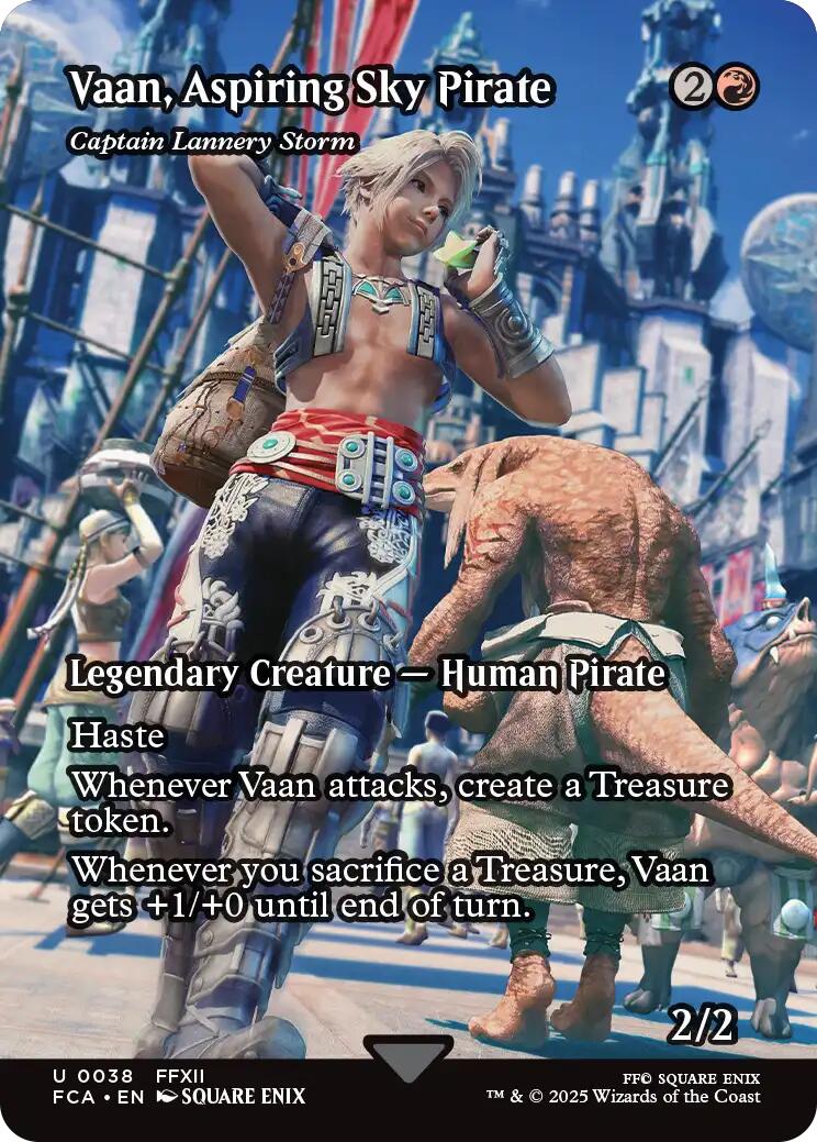 Vaan, Aspiring Sky Pirate - Captain Lannery Storm (Showcase) [FINAL FANTASY : Through the Ages] | Clutch Gaming