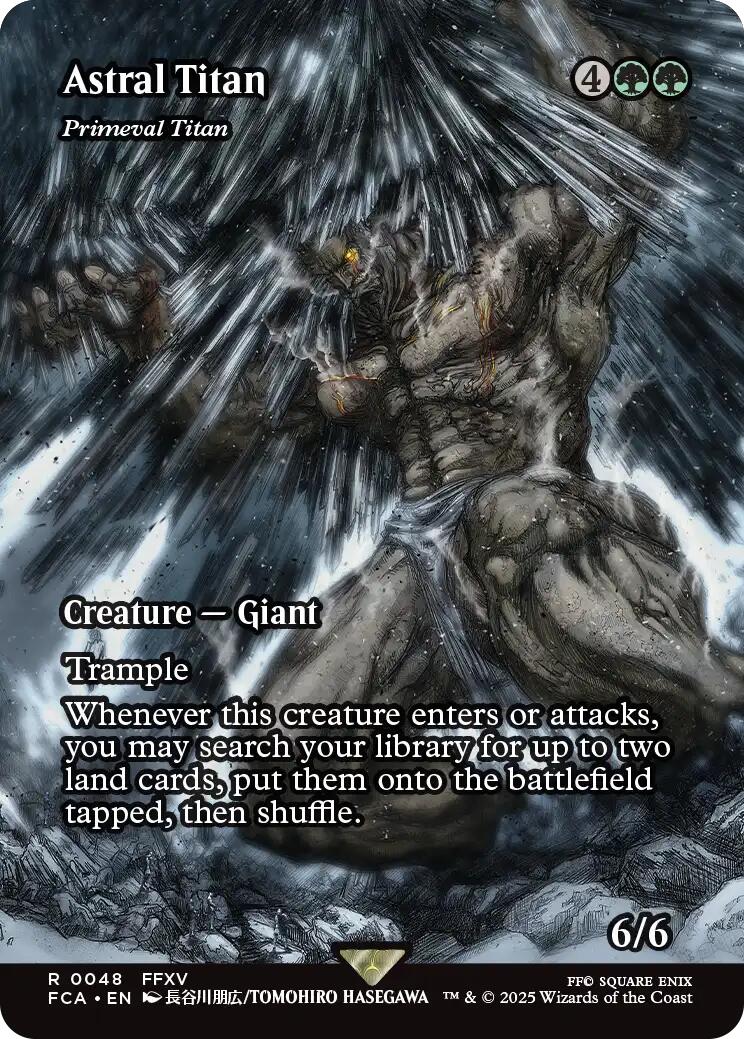 Astral Tiran - Primeval Titan (Showcase) [FINAL FANTASY : Through the Ages] | Clutch Gaming