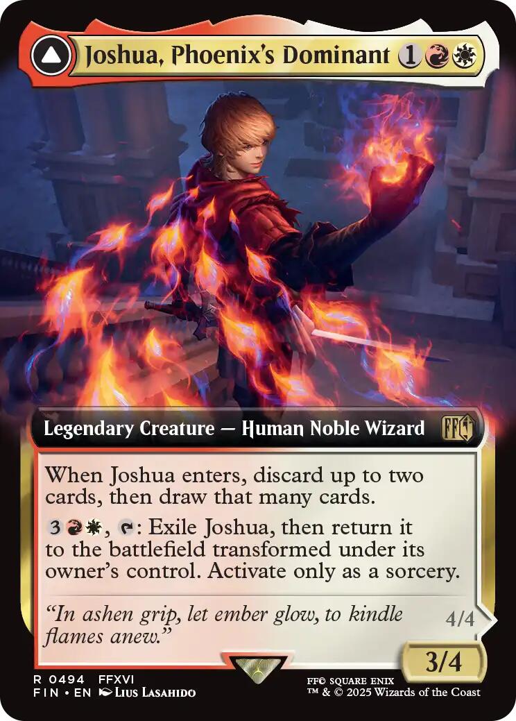 Joshua, Phoenix's Dominant (Extended Art) [FINAL FANTASY] | Clutch Gaming