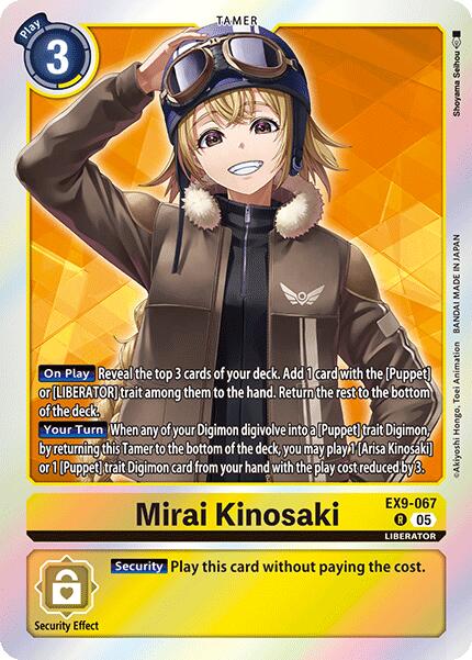 Mirai Kinosaki [EX9-067] [Versus Monsters] | Clutch Gaming