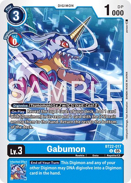 Gabumon [BT22-017] [Cyber Eden] | Clutch Gaming