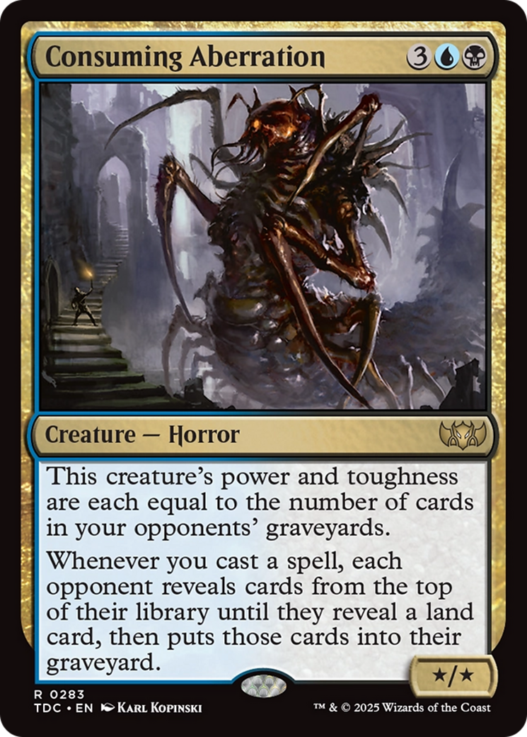 Consuming Aberration [Tarkir: Dragonstorm Commander] | Clutch Gaming